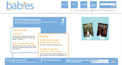 Desktop Screenshot of cobabies.com